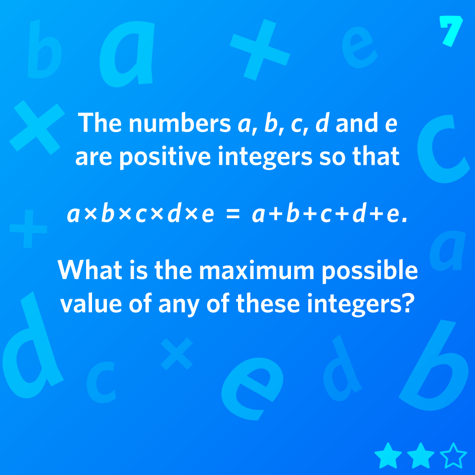 Puzzle 7 of 2020