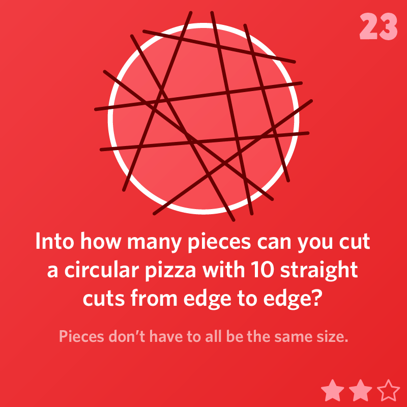 Puzzle 23 of 2021
