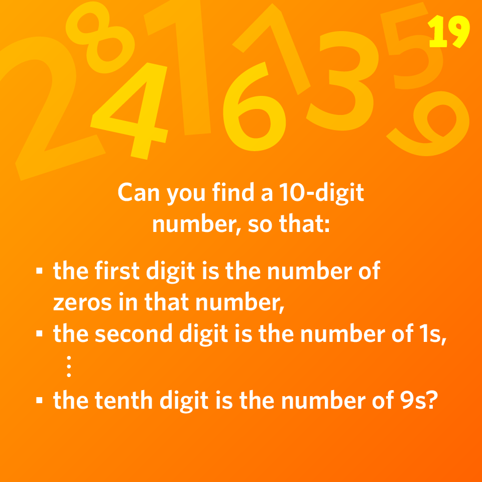 Puzzle 19 of 2022